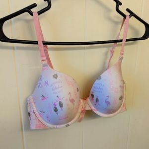 🌺Victoria secret bra 🌺 Perfect coverage - 34C - surf 🏄‍♀️ hula 🦩🌺 Aloha 🤙